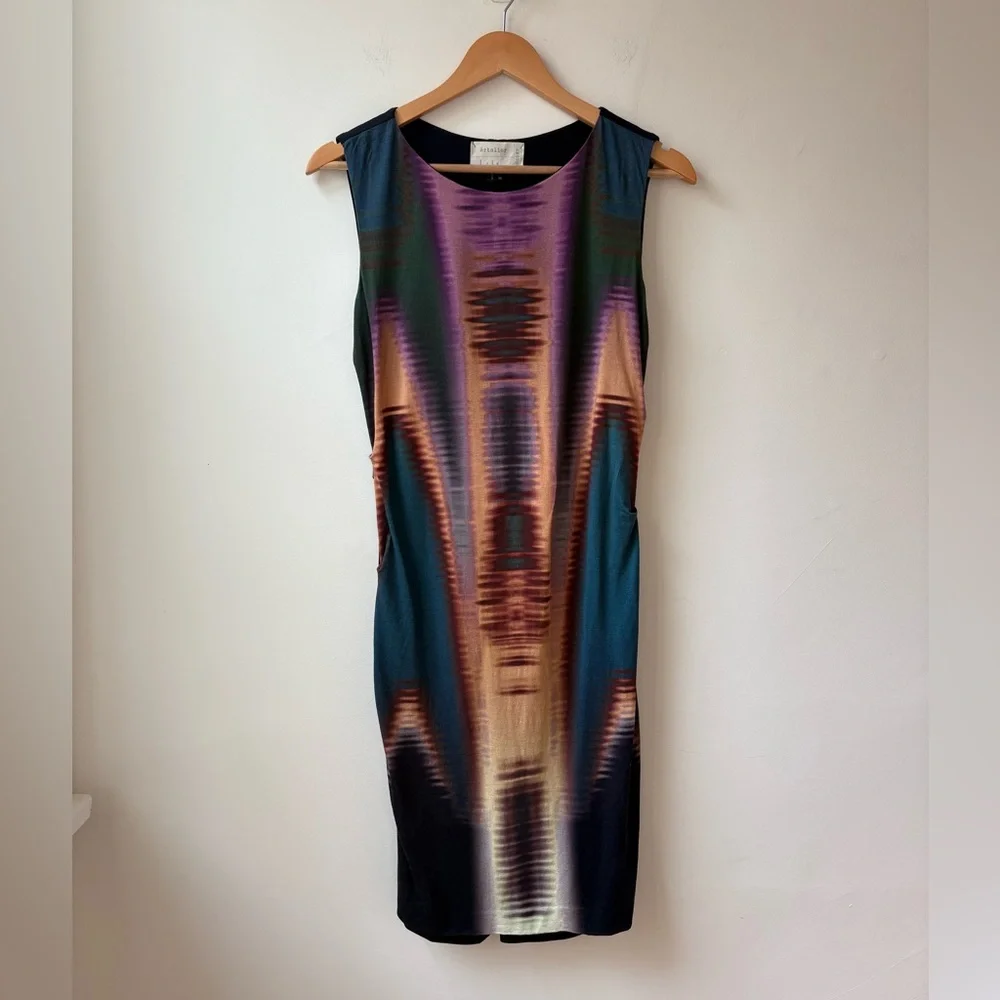 Nicole Miller Multicolor Sleeveless Dress - Picture 3 of 11